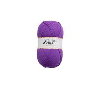 Emu Classic Aran with Wool 400g Ball Acrylic Blend Yarn 840m, Highland Purple -217