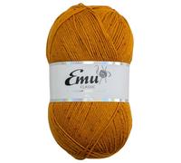 Emu Classic Aran with Wool Tweed Yarn 400g Ball 840m, Butterscotch Tweed - 224