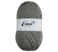 Emu Classic Aran with Wool Tweed Yarn 400g Ball 840m, Pebble Tweed - 222