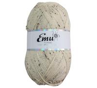 Emu Classic Aran with Wool Tweed Yarn 400g Ball 840m, Sandstone Tweed - 221