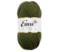 Emu Classic Chunky Acrylic Yarn 100g Ball 164m, Fern - 163