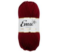Emu Classic Chunky Acrylic Yarn 100g Ball 164m, Garnet - 118