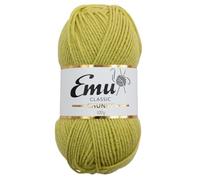 Emu Classic Chunky Acrylic Yarn 100g Ball 164m, Herby - 146