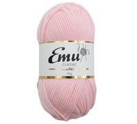 Emu Classic Chunky Acrylic Yarn 100g Ball 164m, Pink - 151