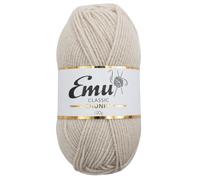 Emu Classic Chunky Acrylic Yarn 100g Ball 164m, Stone - 158
