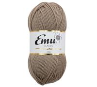 Emu Classic Chunky Acrylic Yarn 100g Ball 164m, Walnut - 156