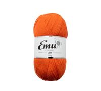 Emu Classic DK Acrylic Yarn 100g Ball 282m, Pumpkin - 115