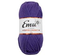 Emu Classic Super Chunky Acrylic Yarn 100g Ball 107m, Aubergine - 165