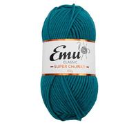 Emu Classic Super Chunky Acrylic Yarn 100g Ball 107m, Teal - 178