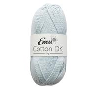 Emu Cotton DK Premium Yarn 100g Ball 208m, Frost - 003