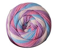 Emu Funfair Swirl DK Acrylic Yarn 150g Cake 450m, Flying Elephants - 012