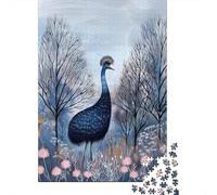 Emu Jigsaw Puzzles for Adults Kids Animal Puzzles 1000 Piece Brain Challenge Home Decoration Gifts 1000pcs (75x50cm)