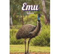 Emu Notebook: Birds 009/8.5x11/=