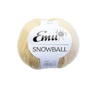Emu Snowball Featherlight Acrylic Blend Yarn 100g Ball 550m, Alpine Beige - 003