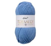Emu Treasure DK Super Soft Nylon Blend Yarn 50g Ball 163m, Denim - 508