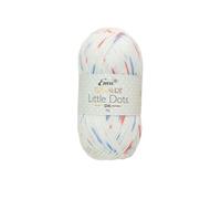 Emu Treasure Little Dots DK Super Soft Baby Yarn 50g Ball 165m, Row Your Boat - 001