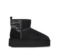 EMU Water Resistant Stinger Knit Flatform Boot BLACK SIZE 5