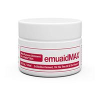 emuaid EMUAIDMAX Ointment for Itchy Skin, Maximum Strength Treatment for Athlete's Foot, Psoriasis, Jock Itch, Rash, Eczema, Cold Sores, Blisters, and Yeast Infection, 0.5oz