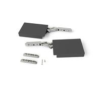 Emuca 1214823, Anthracite Grey Spring Door Altius Lift, Force 560-1800 (Low=L), Steel and Plastic