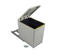 Emuca 8906621 16l Trash Can Golden