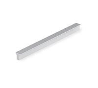 Emuca 9165962 Aluminium Furniture Handle, Matt Anodized