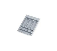 Emuca - Adjustable cutlery tray for drawer, cutlery drawer organizer 40cm cabinet width