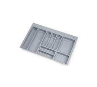 Emuca - Adjustable Cutlery Tray for Drawer, Cutlery Drawer Organizer 80cm Cabinet Width