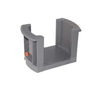 Emuca -Adjustable plate holder/dish support for diameter from 187mm (7,3 inch) to 308mm (12,12 inch), Anthracite grey finish.