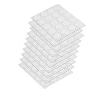 Emuca - Cap Cover Screw Diameter 0,5 inch (13 mm) , self-Adhesive, White, Set of 200 Pieces
