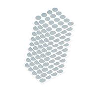 Emuca - Cap, Grey, Ø13mm (0,5 inch) Screw Covers, Set of 200 Pieces