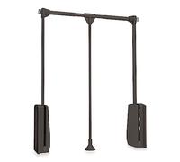 Emuca Closet Hang 450-600 Mm Folding Hanger Silver