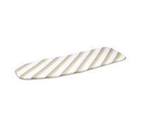 Emuca - Ironing board cloth replacement, Removable ironing board, 950x300mm (37,4x11,8 inch), cotton with striped pattern