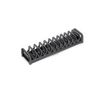 Emuca - plate holder for drawer, 120x470 mm (4,7x18,5 inch), Anthracite grey, Aluminium and Plastic
