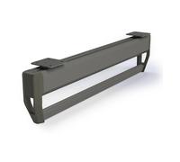 Emuca - Pull-out hanger for Quartz wardrobe, Plastic and Aluminium, Titanium