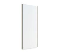 Emuca Removable Mirror For Closet Silver