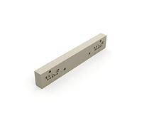 Emuca - Set of side spacers for frame Hack, Stone colored plastic, Plastic, 4 units