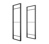 Emuca - Structure for bookcases, Ladder Shelf, Industrial style Storage Rack, 830 mm (32,67 inch) height, Steel, Black finish