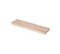 Emuca - Table shelf shelves, 600x200mm (23,62x7,87 inch), Oak effect, Wood