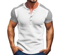 EMUKFD Mens Polo Shirt with Pocket Shirts for Tall Men Men Polo Shirts Short Sleeve Shirts Camisas para Hombres Camisas de Hombre Casuales White