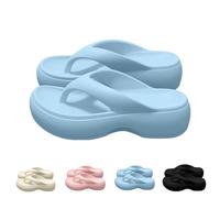 EMUKFD surf flip flops womens Pillow Soft Cloud Sliders Non-Slip Comfort Lightweight Thick Sole Foam Slippers Plantar Fasciitis Orthopedic Sandals Summer Beach Shoes Pool Bathroom Slides