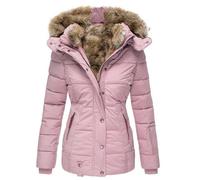 EMUKFD Women's Thickened Down Jacket Parka Hooded Long Puffer Coat for Winter
