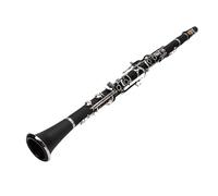 EMUKOEP 17 Keys G Key Clarinet, Professional Woodwind, Musical Instrument with Hard Box, Cleaning Cloth, for Kids, Adults, Beginner Performance