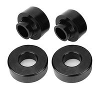 EMUKOEP 2in Lift Kit Leveling Kit Suspension Lift for WJ 1999-2004 with Polyurethane Spacers Front Rear Black 4pcs