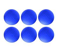 EMUKOEP 6 Pcs Synthetic Rubber LED Light Ball, Elasticity and Durability, Eye-Catching Colors, Ideal for Day/Night