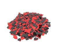 EMUKOEP 60g Nightlife Table Confetti, Confetti Sequin Decoration to Launch (Red Plum Square Mixed)
