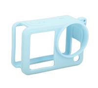 EMUKOEP Action Camera Silicon Case, Protective Sleeve for OSMO Action 6 Shields Your Camera from Daily Wear and Tear Essential Accessory for Outdoor Enthusiasts and Adventurers (Blue)