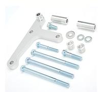 EMUKOEP Alternator Bracket Kit Low Mount Bracket Alternator Mounting CNC Material High Accuracy Direct Replacement Fits for LSX LS1 LS2 LS3