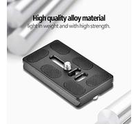 EMUKOEP Arrow Storage Case Plate with 1/4 Inches Screw Assembly for SLR Camera with Ark Tripod Bola Head Monopod (PU70)