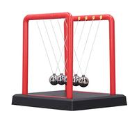 EMUKOEP Balance Pendulum Ball Decor, Physics Science Balance Balls Elegant Craft for Office & Home Stylish Office Desk Ornament