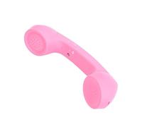 EMUKOEP Bluetooth Handset, Retro Cordless Phone Earpiece 8H Talk Time | HD Speaker, 200mAh Battery, 10m Wireless Range, ABS Matte Shell, Compatible with Cell Phone and Computer